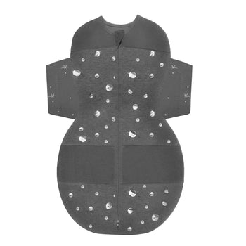 Charcoal planets SNOO sack for SNOO bassinet color--charcoal-planets