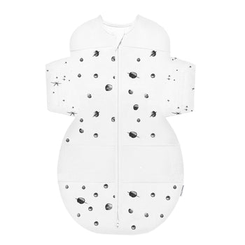 Ivory planets SNOO Sack For SNOO Bassinet color--ivory-planets